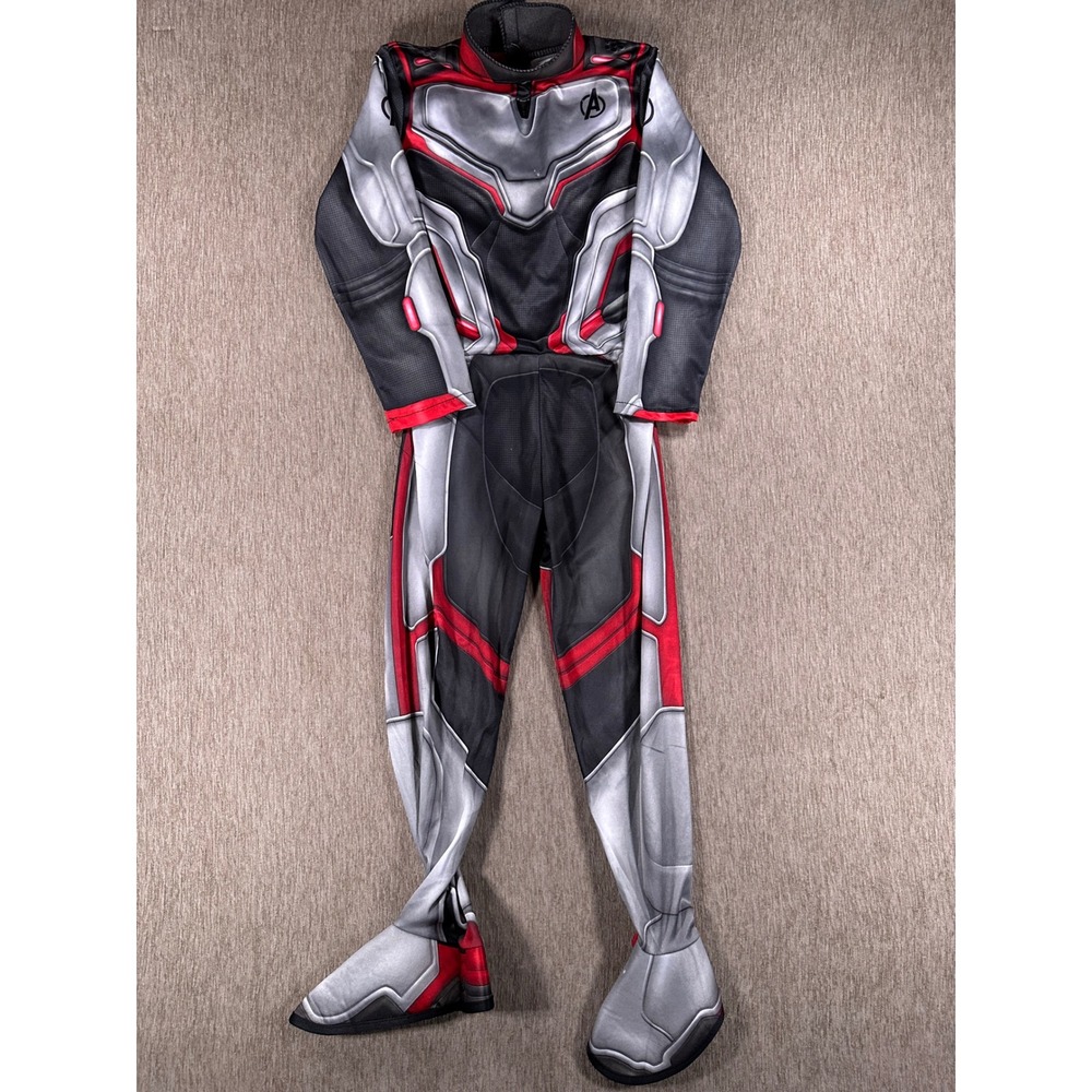 Marvel Avengers Endgame Kids Advanced Tech Suit Costume Rubies Small 4-6 Silver
